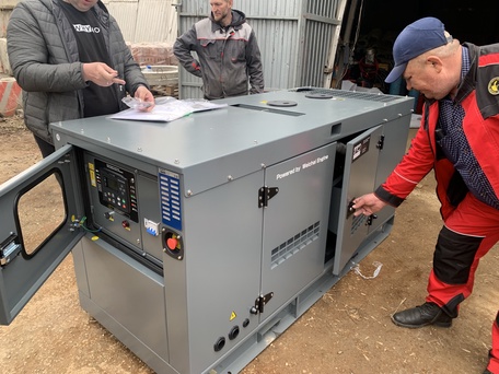 Отгрузка ДИЗЕЛЬНОГО ГЕНЕРАТОРА